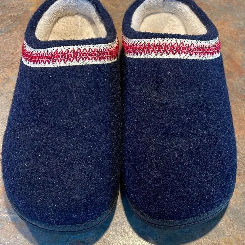 The Vermont Country Store Felted Slipper Clog Sz 9